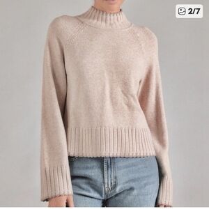 GAP Soft Cream Turtleneck Sweater